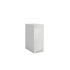 Meuble de cuisine haut blanc laqué 1 porte 2 étagères L 30 x H 72 cm