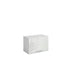 Meuble de cuisine haut sous hotte blanc laqué 1 porte 1 étagères L 60 x H 40 cm