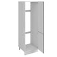 Meuble de cuisine colonne de frigo gris anthracite 2 portes L 60 x H 200 cm