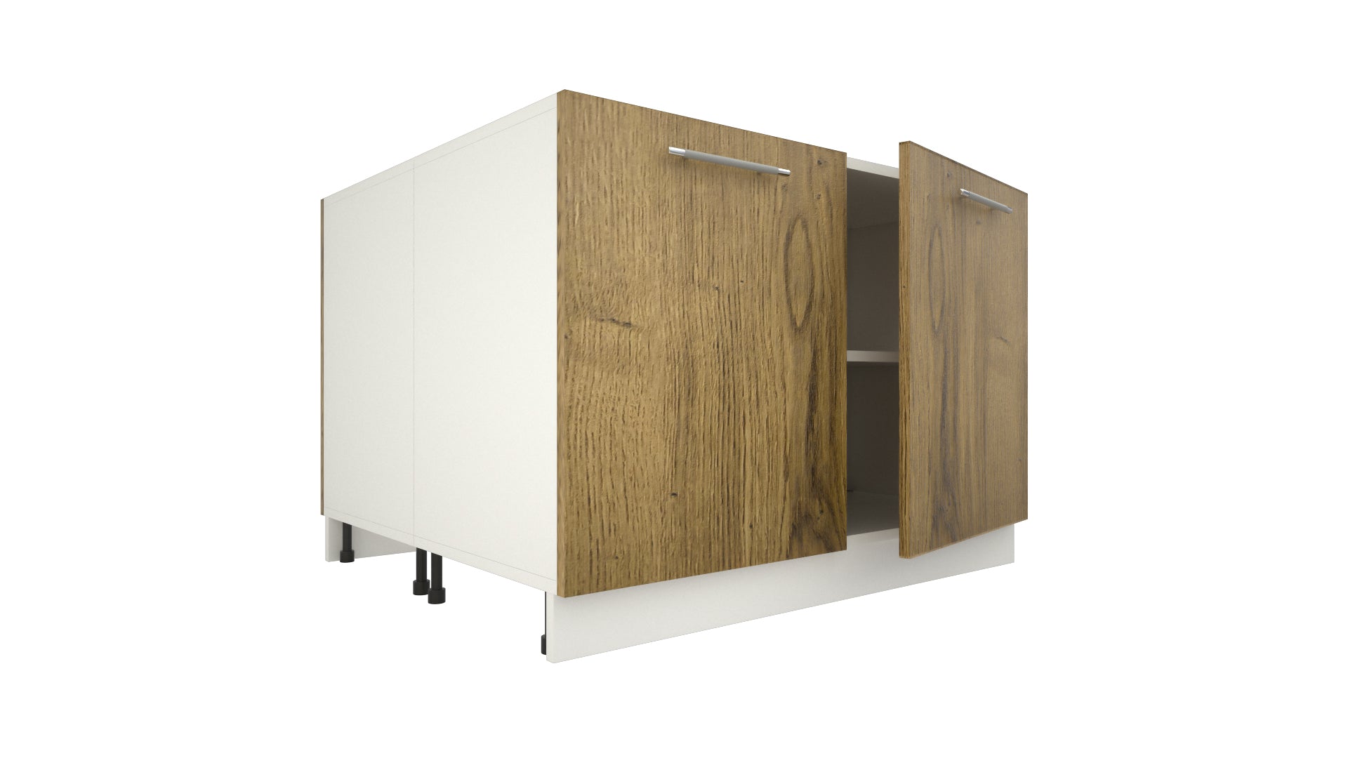 Ilot Central de Cuisine Duo 120 bois clair