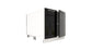 Ilot Central de Cuisine Duo 80 noir laquée