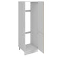 Meuble de cuisine colonne de frigo sable mat 2 portes L 60 x H 200 cm