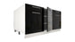 Ilot Central de Cuisine Duo 160 noir laquée