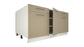 Ilot Central de Cuisine Duo 160 sable mat