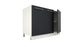 Ilot Central de Cuisine Solo 120 gris anthracite