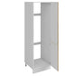 Meuble de cuisine colonne de frigo bois clair 2 portes L 60 x H 200 cm