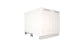 Ilot Central de Cuisine Duo 80 blanc laquée