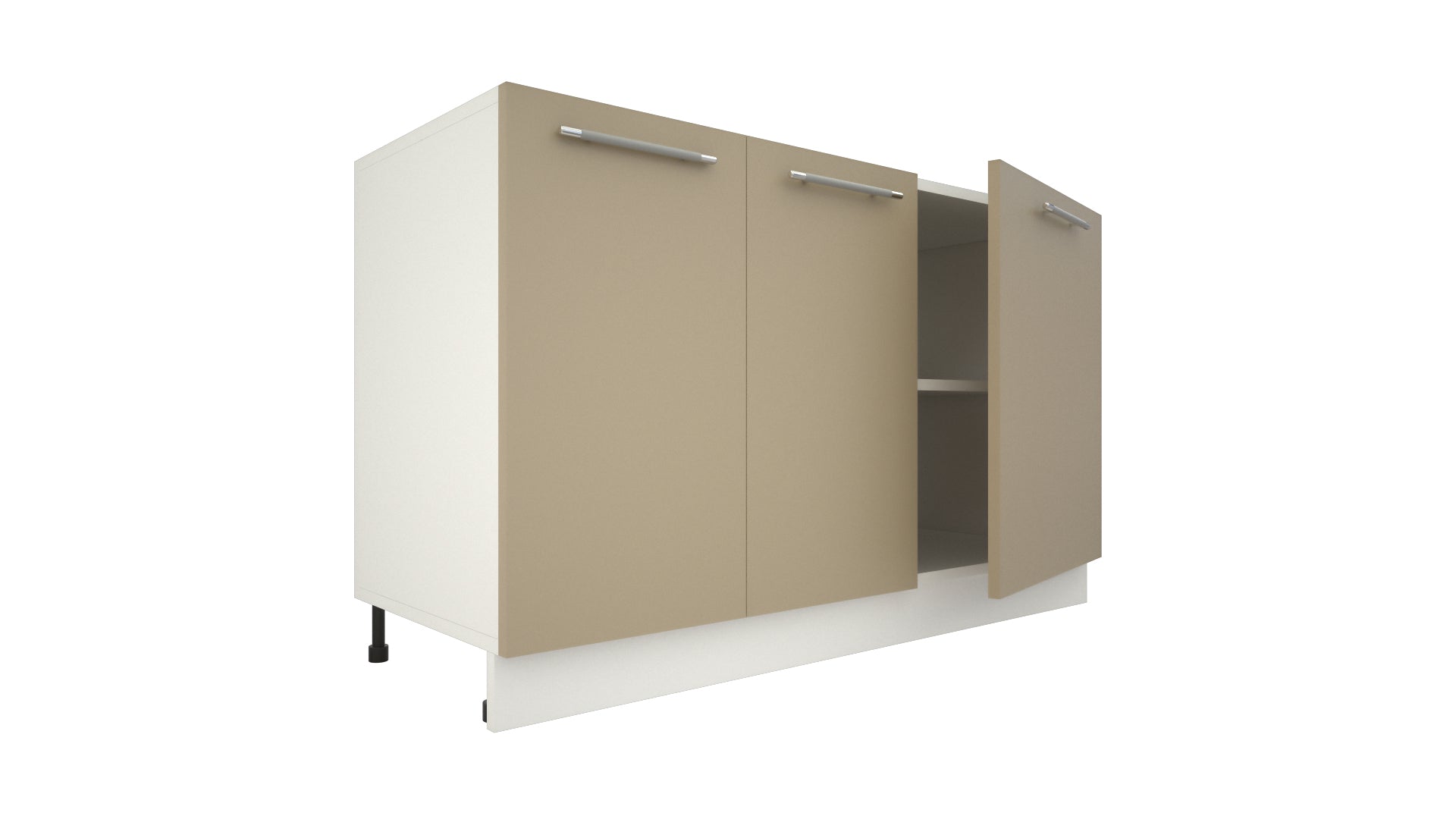 Ilot Central de Cuisine Solo 140 sable mat