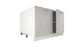 Ilot Central de Cuisine Duo 120 gris laquée