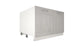 Ilot Central de Cuisine Duo 120 gris laquée