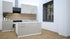 Ilot Central de Cuisine Duo 160 beige laquée