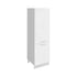 Colonne de rangement blanc laqué L 60 x H 200 cm