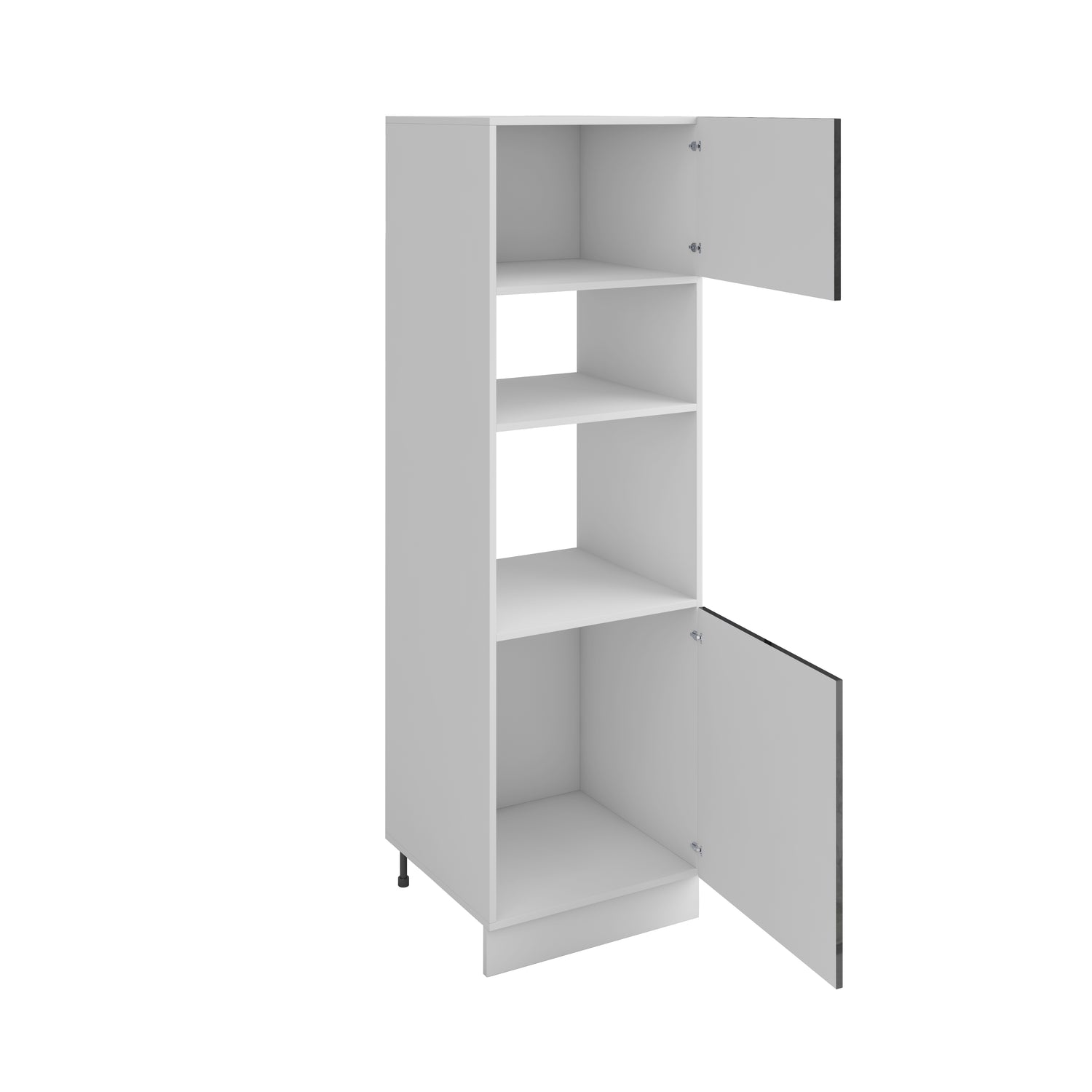 Meuble de cuisine colonne de four - micro-ondes 2 portes L 60 x H 200 cm