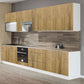 Cuisine complète L330 cm 10 éléments – Façade bois clair