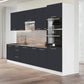 Cuisine complète haut et bas 300 cm – façade gris anthracite laquée
