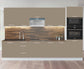 Cuisine complète 3 m (Haut-Bas) - façade sable mat - 9 éléments