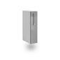 Meuble de cuisine haut gris laqué 1 porte 2 étagères L 15 x H 72 cm