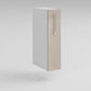 Meuble de cuisine haut taupe laqué 1 porte 2 étagères L 15 x H 72 cm
